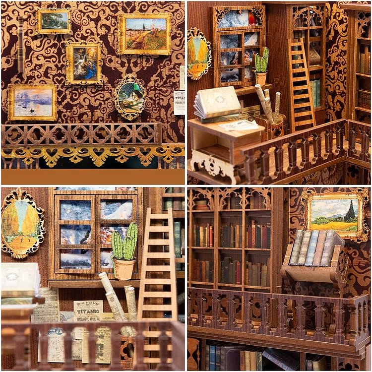 DIY Book Nook -The Bookstore