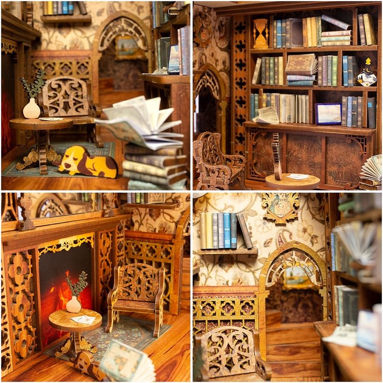 DIY Book Nook -The Bookstore